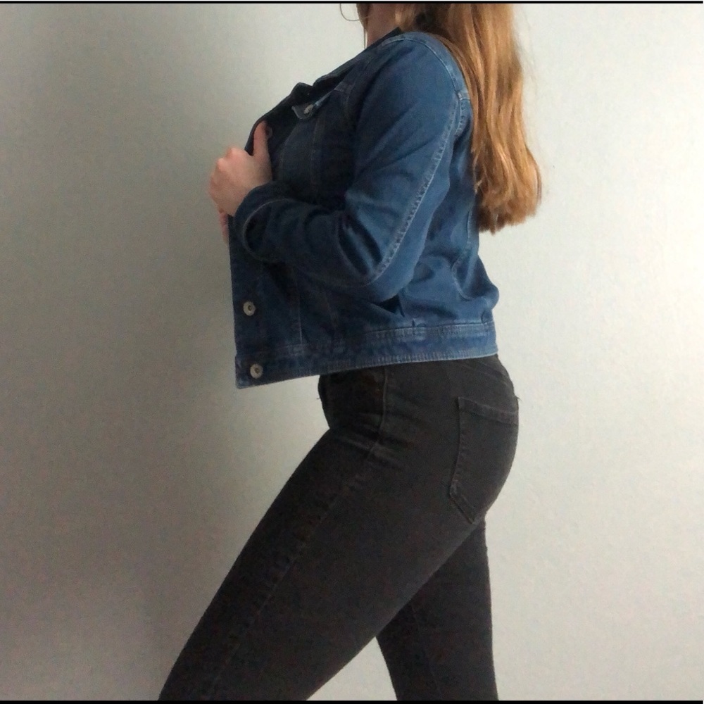 Justice Denim Jacket Size 16/18